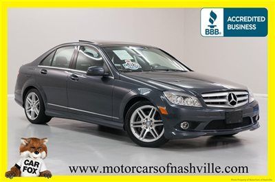 5-days *no reserve* '10 c350 sport nav pano roof dvd warranty carfax best deal