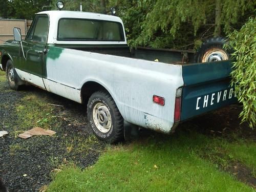 1971 Chevrolet C/10 Long Bed 2WD 350ci w/350 Trans, image 1