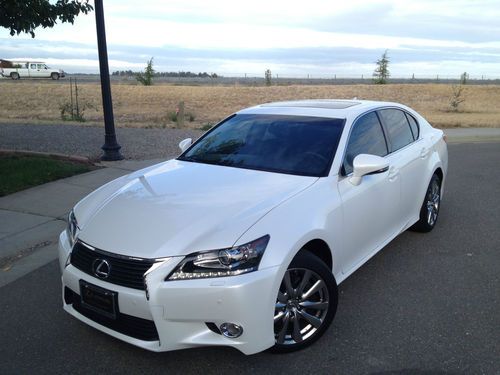 2013 lexus gs 350 awd, only 1k mi, navigation, heated &amp; cooled seats, roof, tint