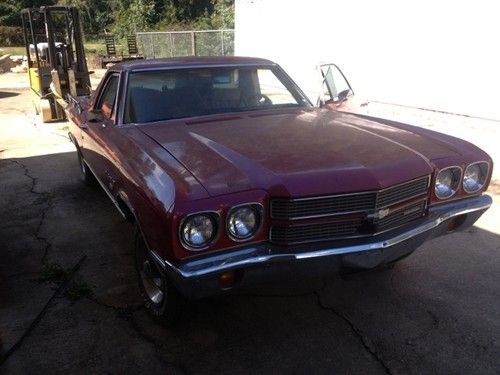 1970 el camino with 95 lt1 engine