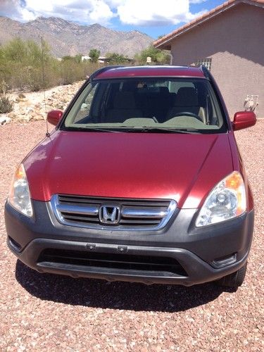 2002 honda cr-v ex sport utility 4-door 2.4l