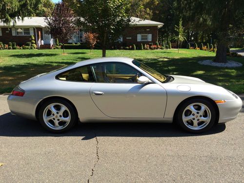 1999 PORSCHE 911 CARRERA 6 SPEED 19K MILES CLEAN CARFAX PREMIUM LEATHER, image 2