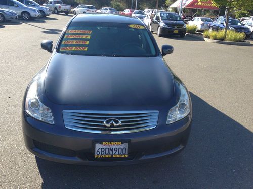 2008 infiniti g35 sport sedan 4-door 3.5l low miles