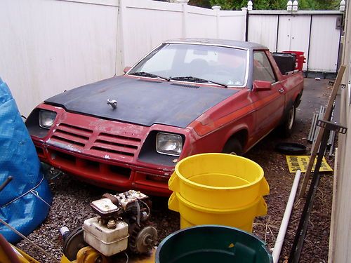 1982 dodge rampage pick up truck