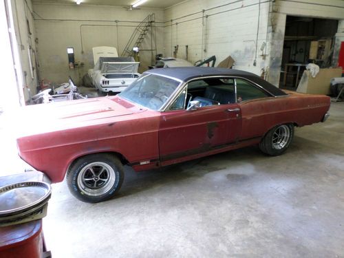 1967 ford fairlane true big block one owner true gta candy apple red