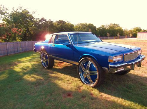 1987 chevrolet caprice classic coupe 2-door 5.0l