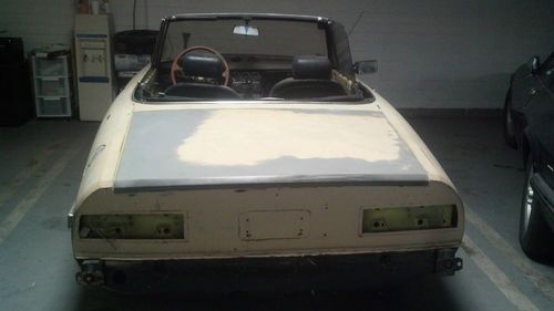 1973 ALFA ROMEO 2000 SPIDER VELOCE, image 2