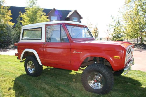 1976 ford bronco custom sport utility 2-door 5.0l