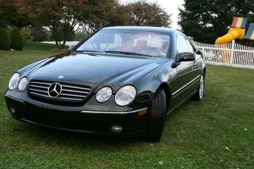 2000 mercedes-benz cl500 , v8 42,317 miles