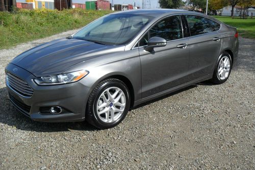 2013 ford fusion se 1.6l turbo/no reserve/htd/camera/syc/spoiler/salvage/rebuilt