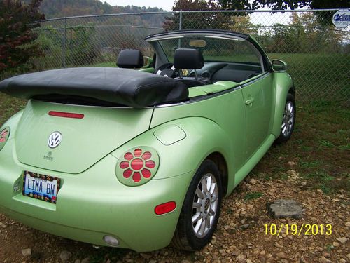 2004 VOLKSWAGEN NEW BEETLE CONVERTIBLE VW **  156,000 TWO OWNER MILES!! **, image 9