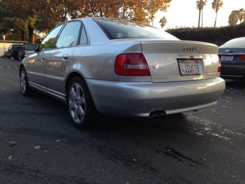 2000 audi s4 quattro sedan~bi-turbo~76k miles~100% stock 6 speed