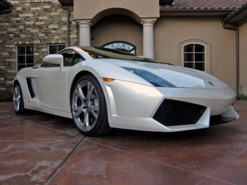 2009 lamborghini gallardo lp560-4, only 8k miles, carbon fiber wing, more!