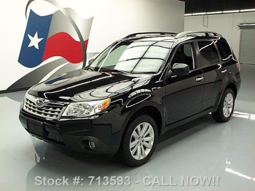 2011 subaru forester 2.5x ltd awd sunroof htd leather!! texas direct auto