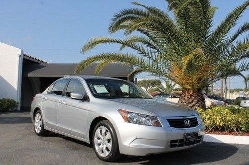 2008 honda ex-l only 25k mi! leather! sunroof! auto! fl