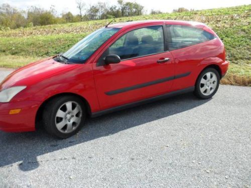 2001 ford focus zx3 hatchback 3-door 2.0l