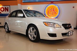08 white 2.5l h4 manual one owner awd keyless entry sunroof power seats