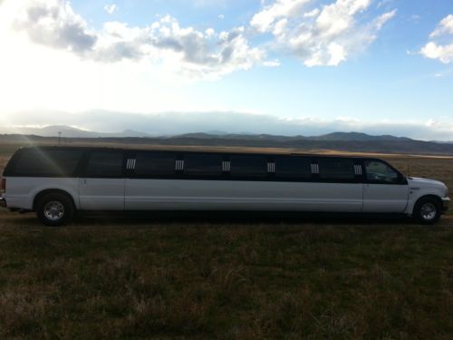 2000 ford excursion limousine 7.3 diesel 240&#034; stretch!