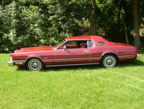 Barn/garage find 1976 sporty thunderbird 34,714 original miles starfire bordeaux