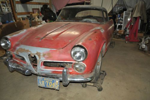 1958 alfa romeo 2000 spider
