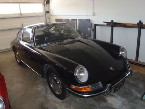 1966 porsche 912 black original floors and paint!