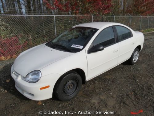 2002 dodge neon sedan a\c cruise control 2.0l gas automatic seats 5 bidadoo