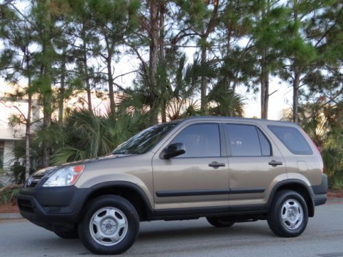 2003 honda cr-v lx * no reserve * low miles one owner rust free crv