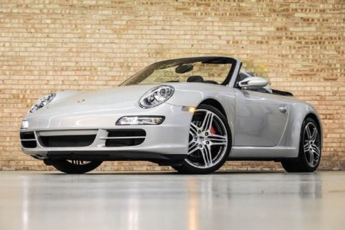 2008 porsche 911 carrera s cabriolet!! tiptronic! navigation! sport chrono! 19s!