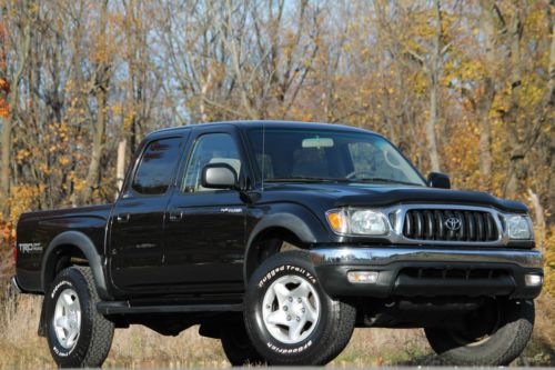 2003 toyota tacoma double cab prerunner trd off-road new tires mint 1-owner 95k!