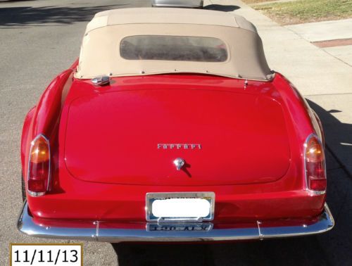 1961 ferrari 250 gt california spider