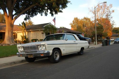 1965 Ford Fairlane 500, rare survivor, original low miles,gasser, V8,289,hardtop, image 9