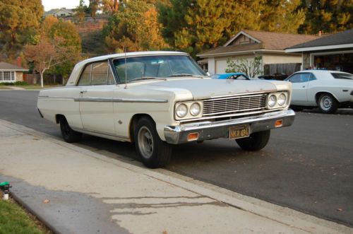 1965 Ford Fairlane 500, rare survivor, original low miles,gasser, V8,289,hardtop, image 10