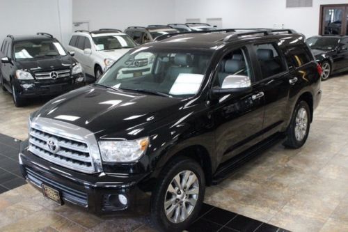 2008 toyota sequoia limited~sunroof~nav~heated seats~power 3rd row~loaded~73k