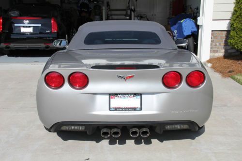 2006 corvette convertible, garage kept, adult driven, highway miles w/gray top