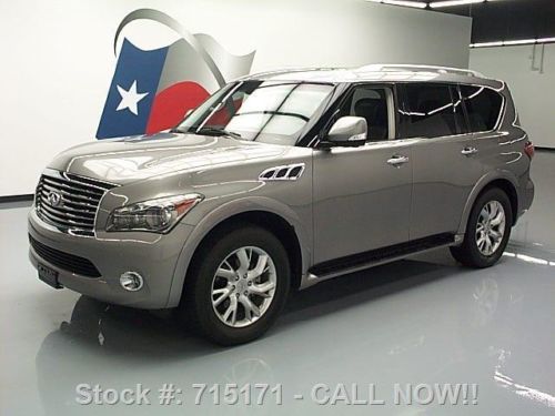 2012 infiniti qx56 theater sunroof nav dvd 20&#039;s 30k mi texas direct auto