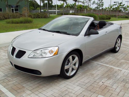 2007 pontiac g6 gt 3.9l gtp convertible 80k miles leather not mustang sebring