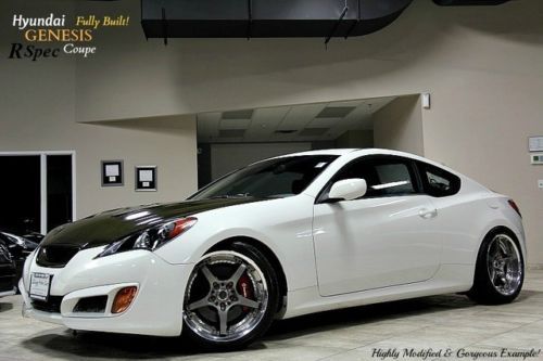 2010 hyundai genesis coupe r-spec *ams performance build* volk wheels incredible