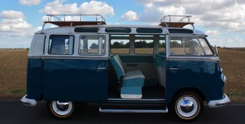 1966 vw 21 window samba bus