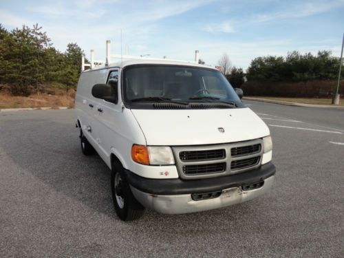 2002 dodge ram 3500 cargo van cng natural gas ngv hov solo only 78k miles