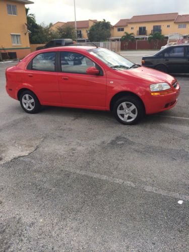 2005 chevrolet aveo ls sedan 4-door 1.6l