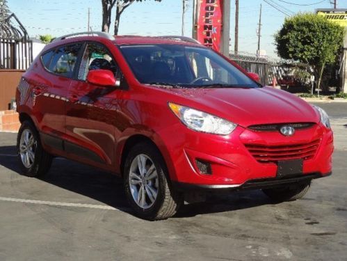 2011 hyundai tucson limited damaged salvage rebuilder runs!! cooling good!! l@@k