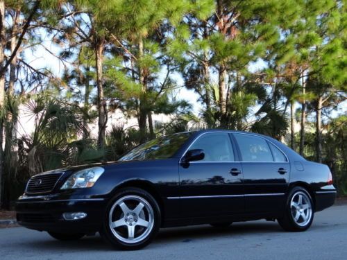 2001 lexus ls430 ultra luxury package! * no reserve * low miles! $12,290 option