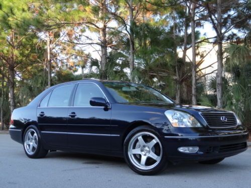2001 LEXUS LS430 ULTRA LUXURY PACKAGE! * NO RESERVE * LOW MILES! $12,290 OPTION, image 3