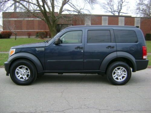 2008 dodge nitro sxt 2wd 3.7l v6 one owner former bank repo  mechanic&#039;s special