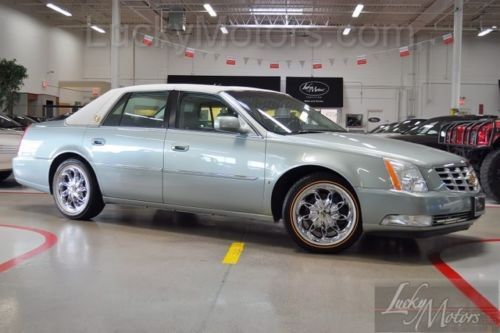 2007 cadillac dts luxury ii, 1-owner, ventilated, sat, xenon, chrome rims, wood