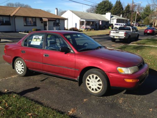 1995 toyota corolla dx sedan 4-door 1.8l