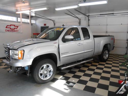 2013 gmc sierra ext cab sle 4x4 1k no reserve salvage rebuildable like silverado