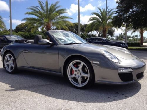 Carrera s cabriolet clean carfax pdk sport chrono navigation