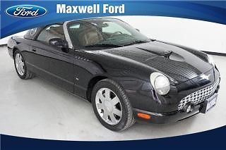 03 ford thunderbird 2 door hard top  convertible deluxe you have to see it