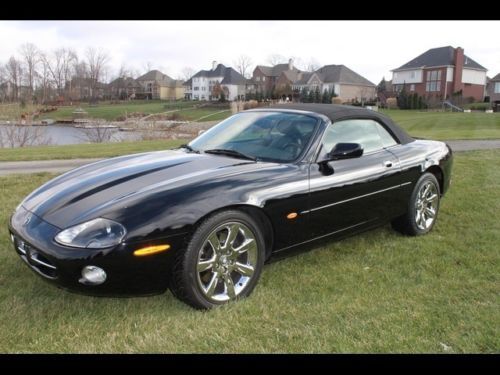 2003 jaguar xk8 convertible black low miles